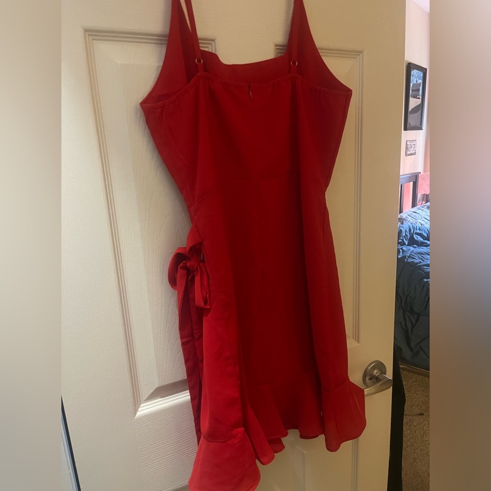 Red dress